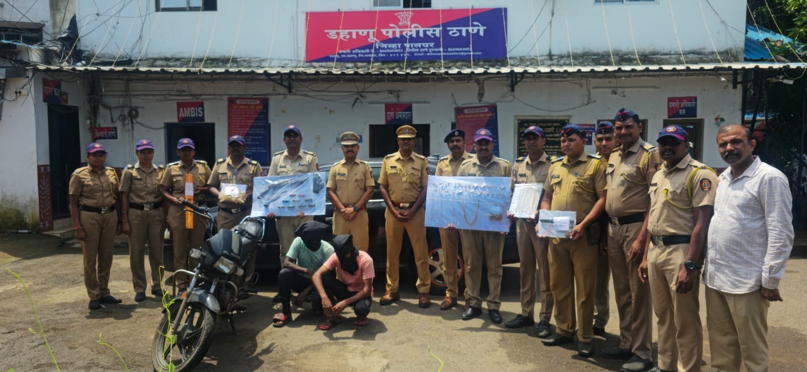 डहाणूतील न्यू लक्ष्मी ज्वेलर्स दरोड्याचा छडा; तिघे आरोपी अटकेत 1