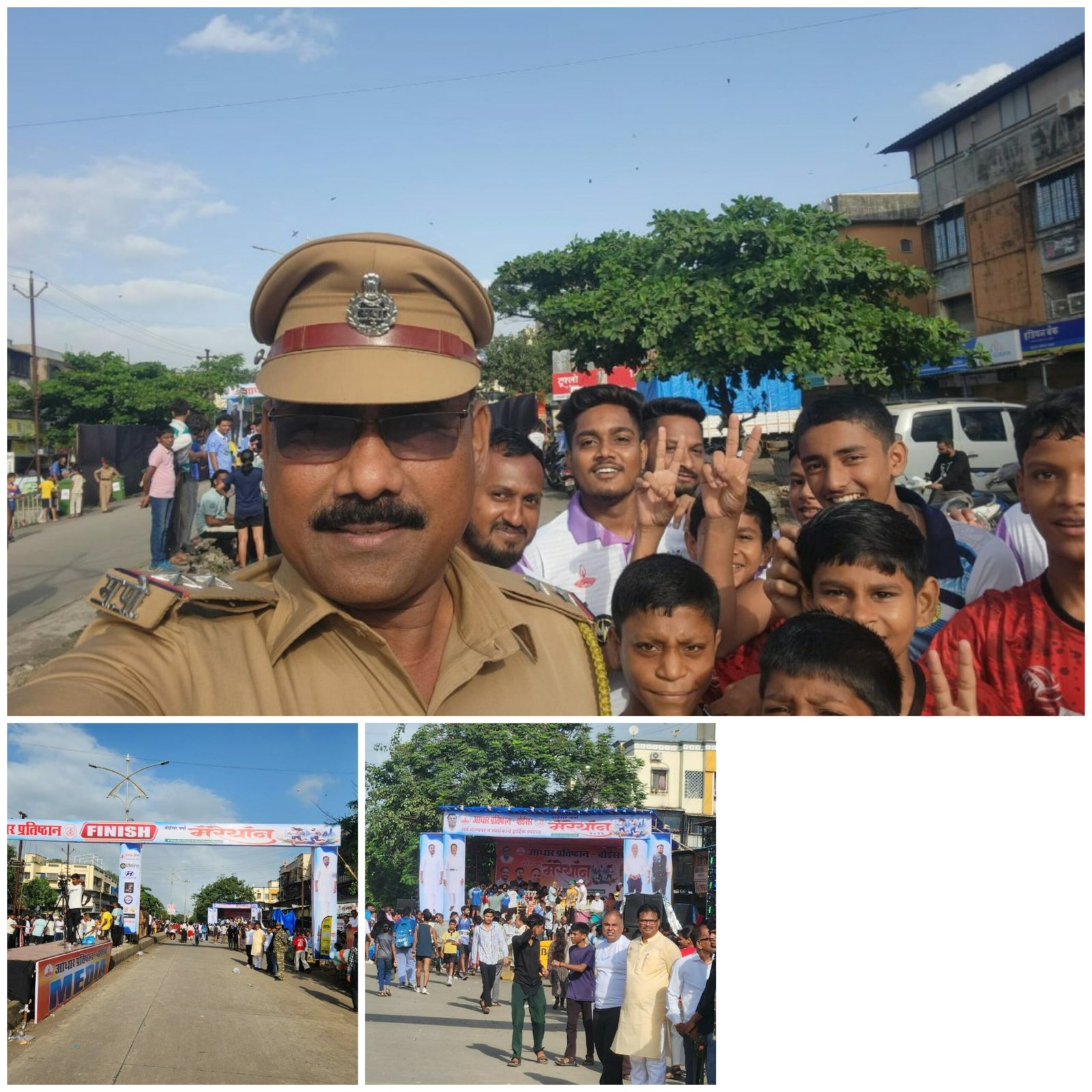 बोईसर वर्षा मॅरेथॉनला धावपटूंचा प्रचंड प्रतिसाद; पालघर ट्रॅफिक पोलिसांच्या उत्कृष्ट नियोजनामुळे स्पर्धा निर्विघ्न पार 1