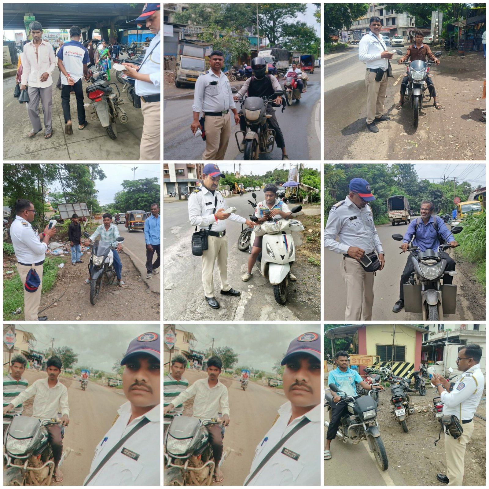बिना नंबर प्लेट वाल्यांनो सावधान! पालघर ट्रॅफिकचा दणकाब्लॅक फिल्म, अनधिकृत नंबर प्लेट आणि कर्कश सायलेंसरवर ‘करडी नजर’; संशयास्पद वाहनांचीही कसून तपासणी 1